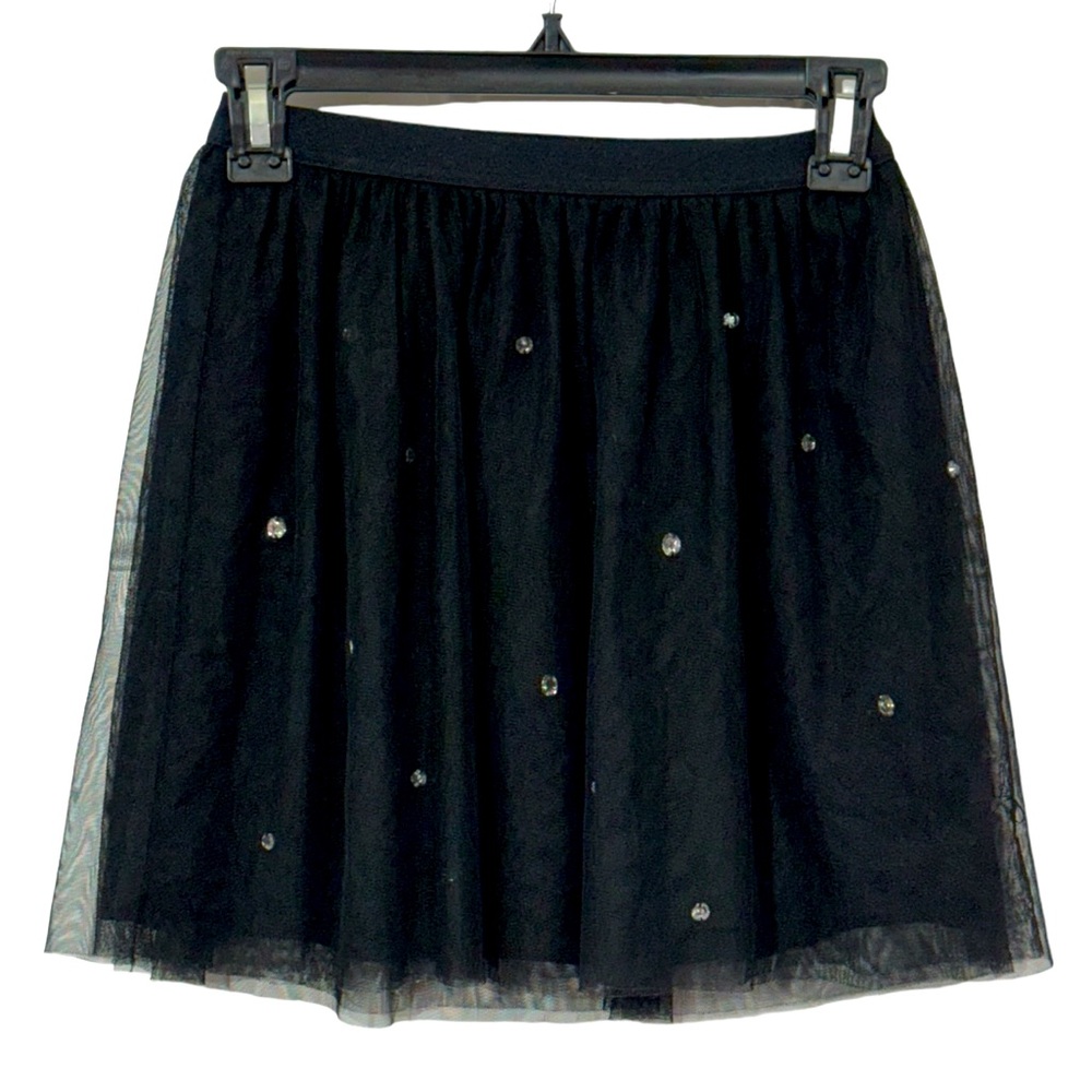 Circo Girls Black with‎ Rhinestones Skirt Size 7-8